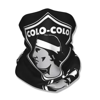 Colo-Colo ผ้าพันคอพิมพ์ลายผ้าคลุมหน้าและคอผ้าพันคอผ้าพันคอผ้าพันคออบอุ่นกลางแจ้งกีฬาสำหรับผู้ชายผู้หญิงผู้ใหญ่ล้างทำความสะอาดได้