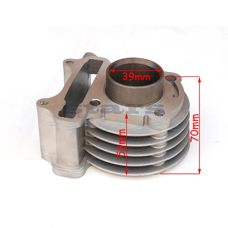 39mm Cylinder Kit with Piston set Replacement for 4 Stroke GY6 50cc 139QMA 139QMB Engine ATV Quad Scooter Moped