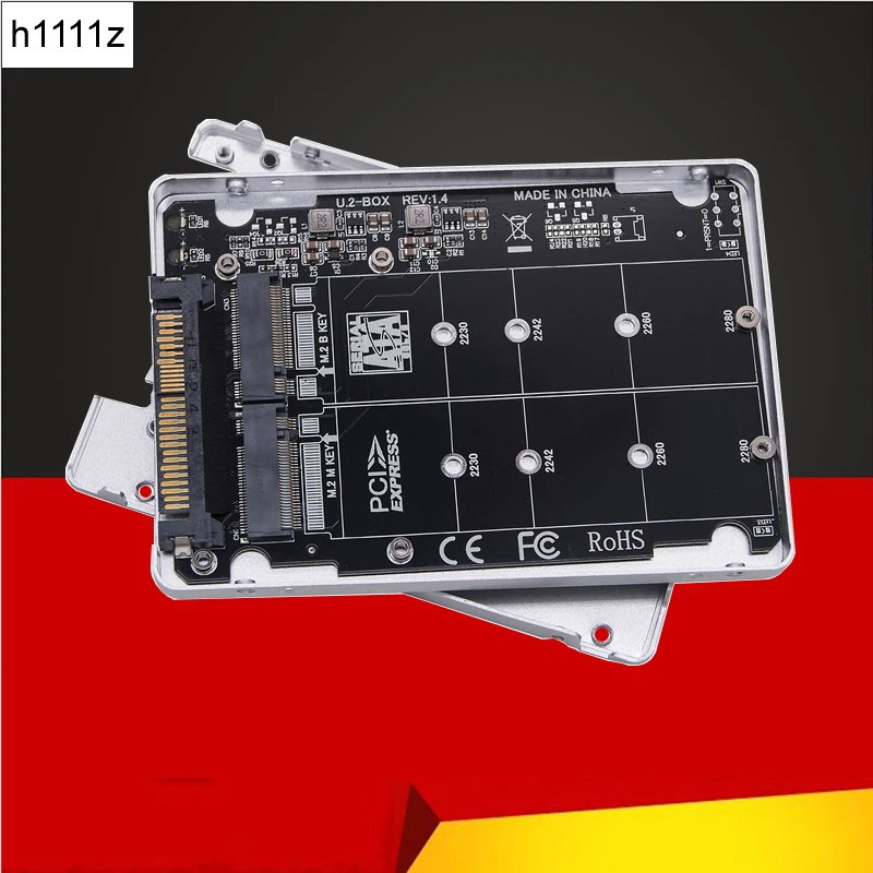 SSD Adapter M2 SSD To U.2 Adapter M.2 NVMe M.2 SATA NGFF SSD to PCI-e U2 SFF-8639 Adapter PCIe M2 Converter For Desktop Computer