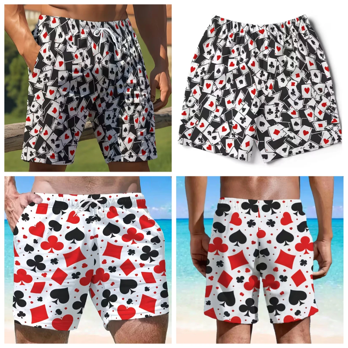 

Пляжные шорты с 3D-принтом God of Gamblers Vibe для мужчин и женщин, быстросохнущие спортивные повседневные брюки для отпуска