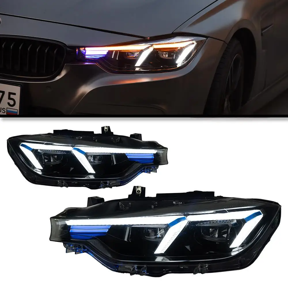 Auto Car Accessories Upgrade to New Model for BMW 3 Series M3 F30 F35 2013-2018 Aftermarket Car Parts Car Front Light