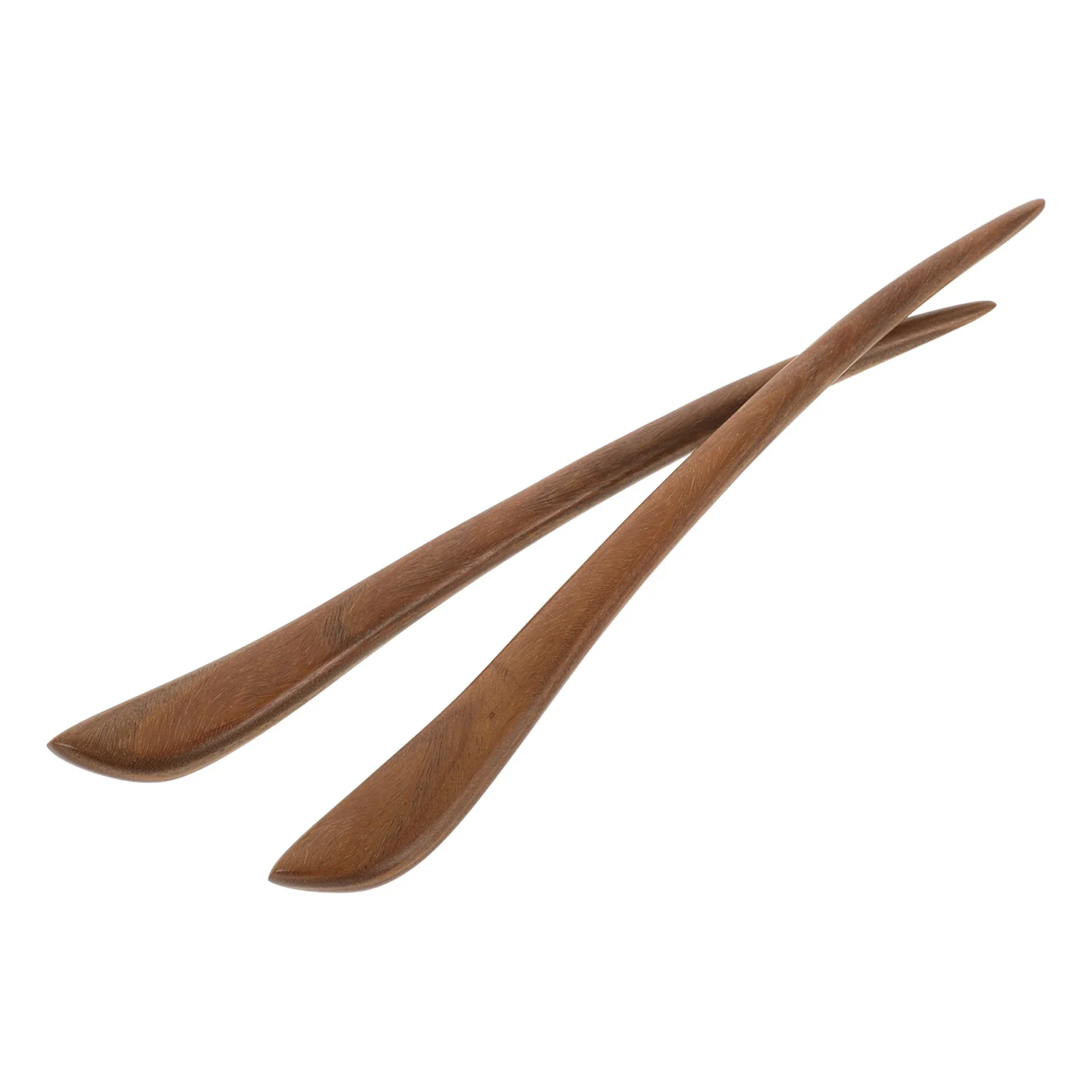 

2 Pcs Wooden Hairpin Chinese Chopsticks for Accessories Style Decors Decorative