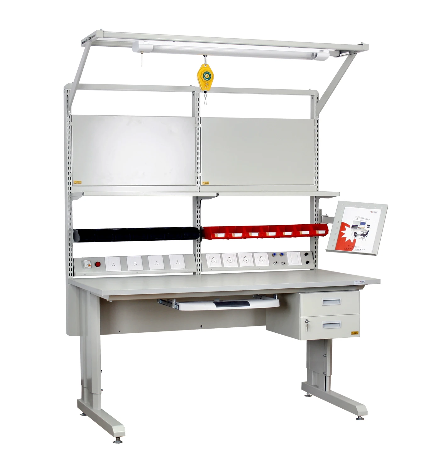 

ESD-Safe Portable Workbench | Cleanroom Lab & Electronics Antistatic Table