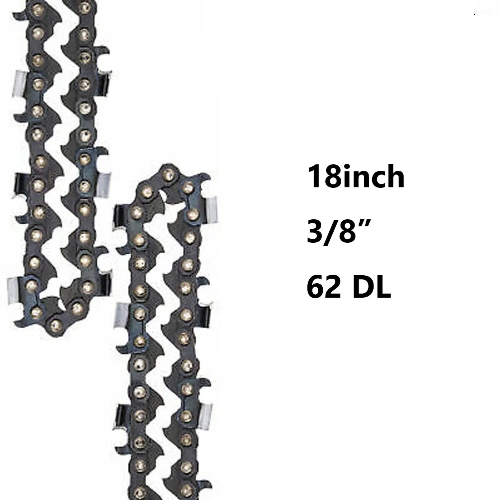 Cadena de motosierra de 1 piezas, 18 pulgadas, paso 325, calibre 64/72/76/84/86, enlace de accionamiento para muchos modelos de motosierras, piezas de herramientas