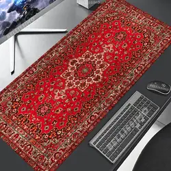 Arabic Persian Turkey Mat Mouse Laptop Cushion Rubber Edge Lock Desk Mat High Definition Printing Anti-slip Expansion Pad