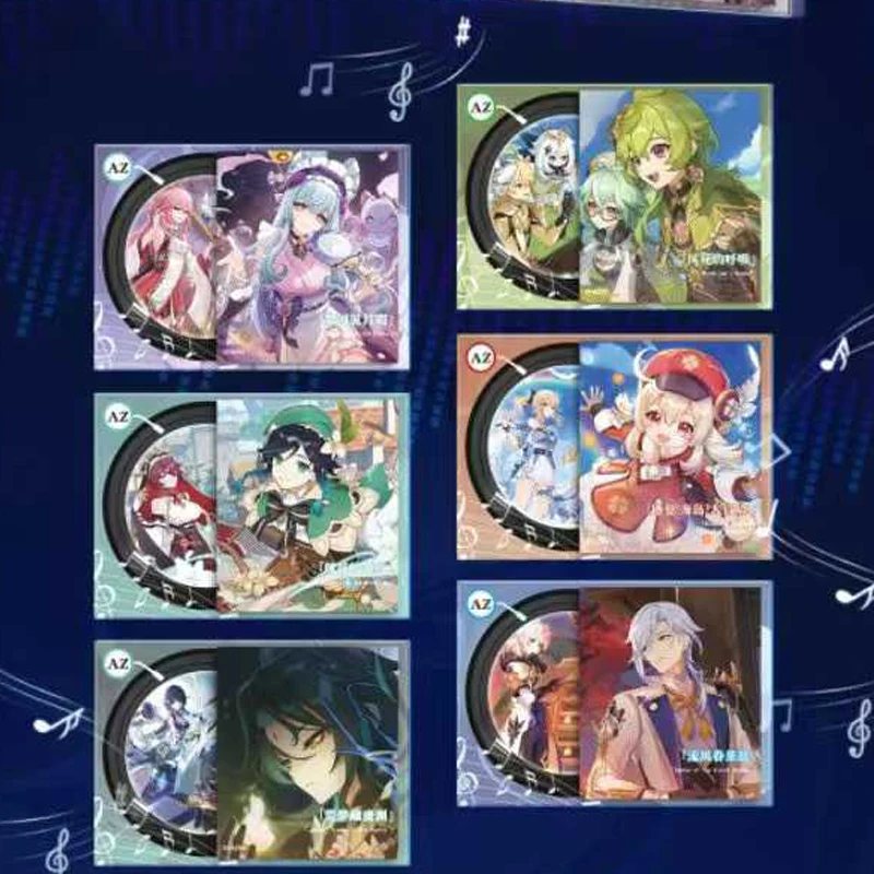2025 Laiman Genshin Impact Collection Cards Box Epic Craft Card TCG Pack Anime Game CCG Board هدايا تجارية ألعاب لعبة الطاولة