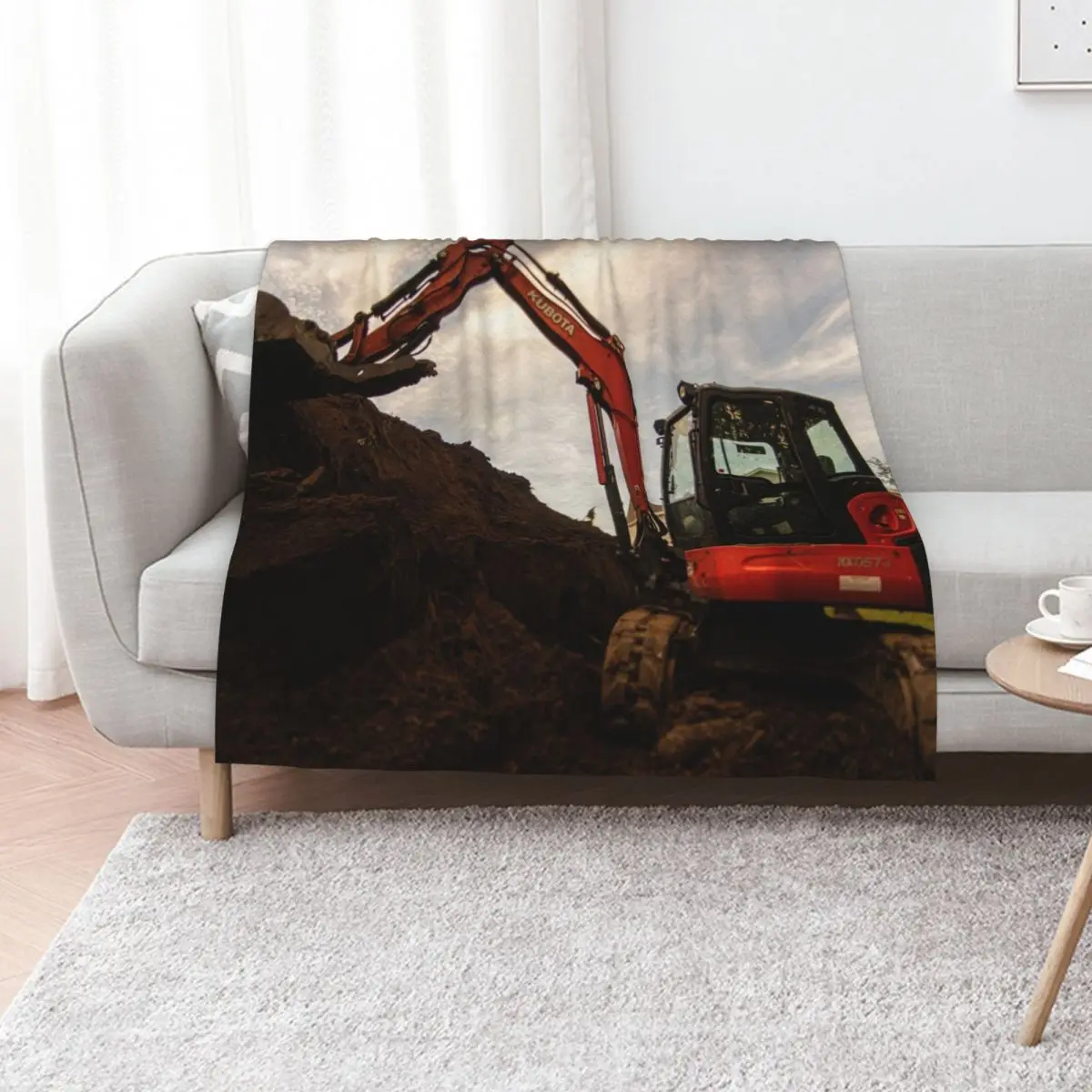 

kubota kx057-40 Throw Blanket Luxury Extra Large Throw Softest Sofa Throw Blankets