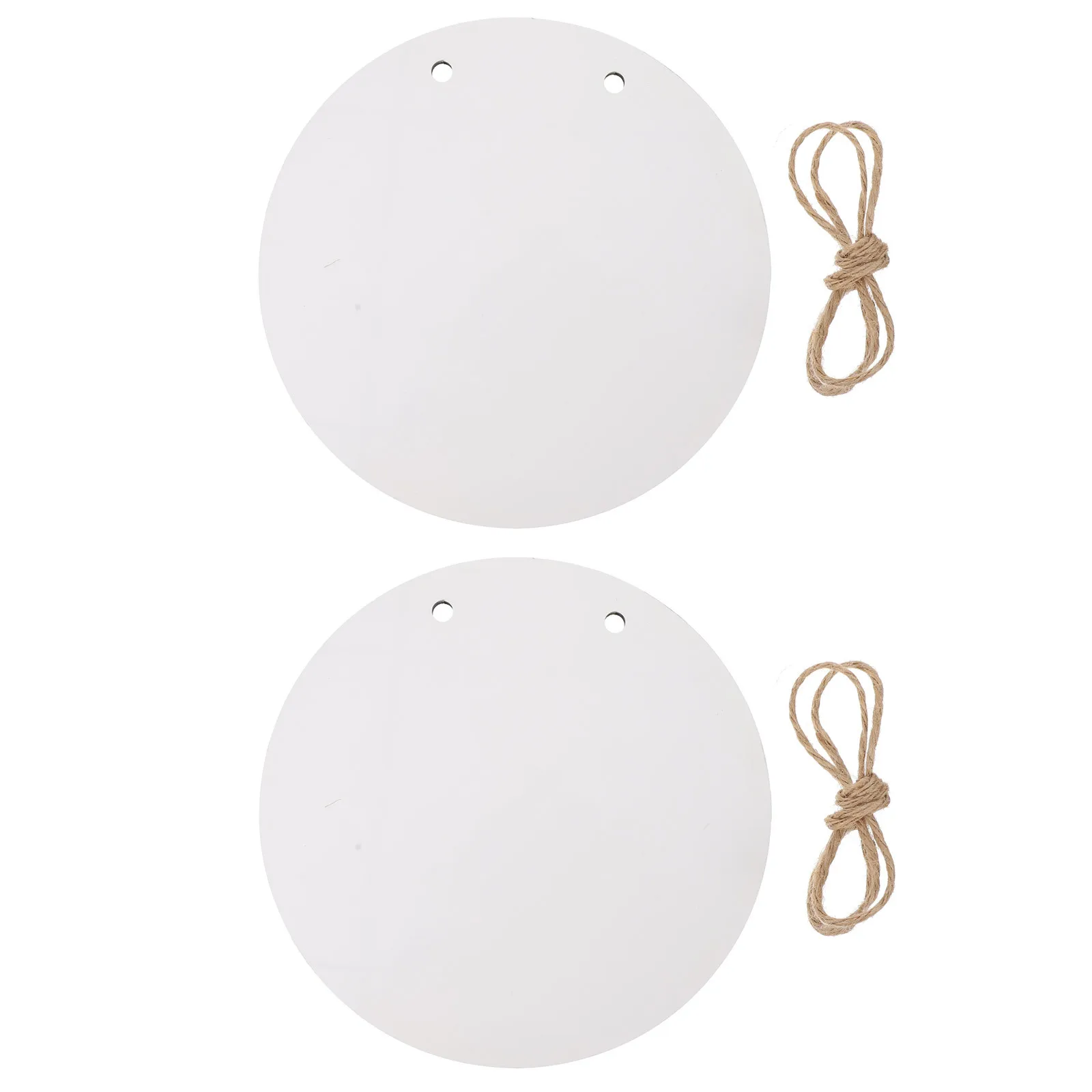 

2Pcs Heat Transfer Wood Plaques Sublimation Blank Sign Rustic Home Decor Gifts Blank Plaque Sublimation Hanging Sign