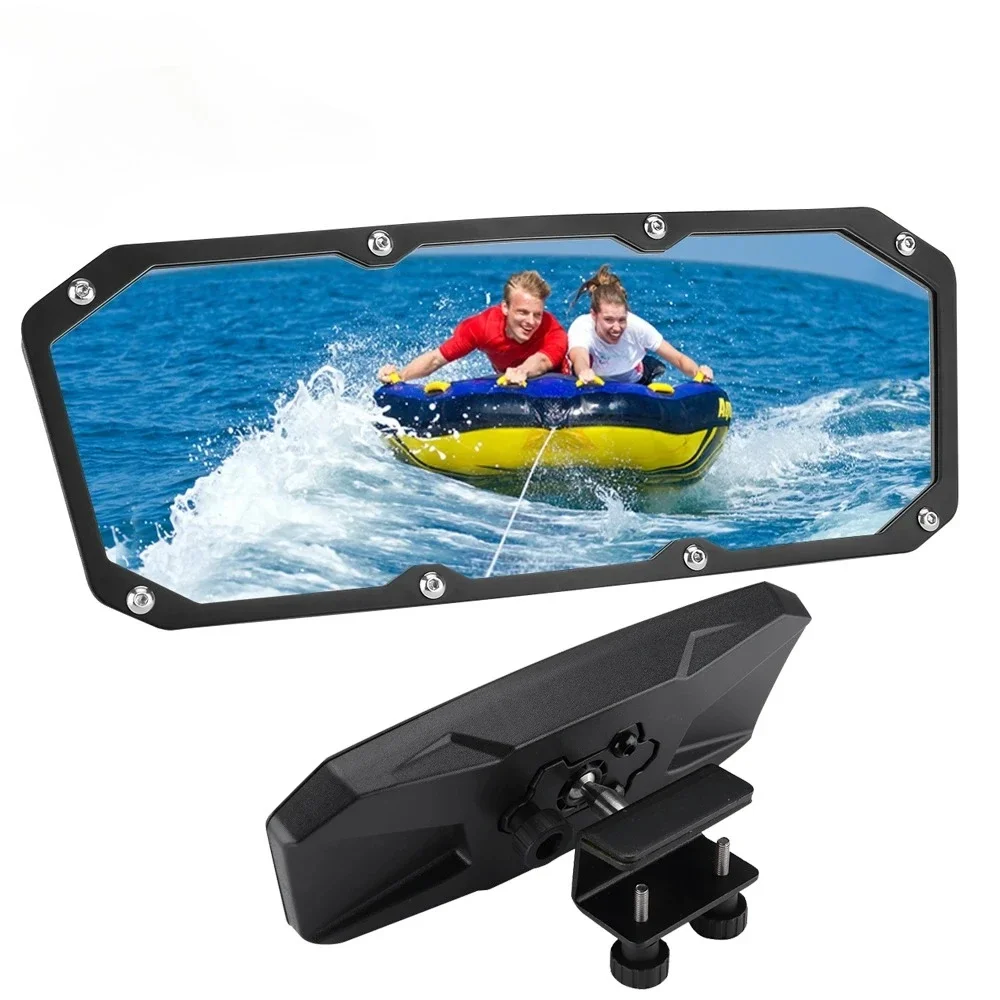 Universal Boat Rear View Mirror Marine Accessories for Jet Ski for Yacht Personal Watercraft PWC Adjustable Rearview Mirror - view 3