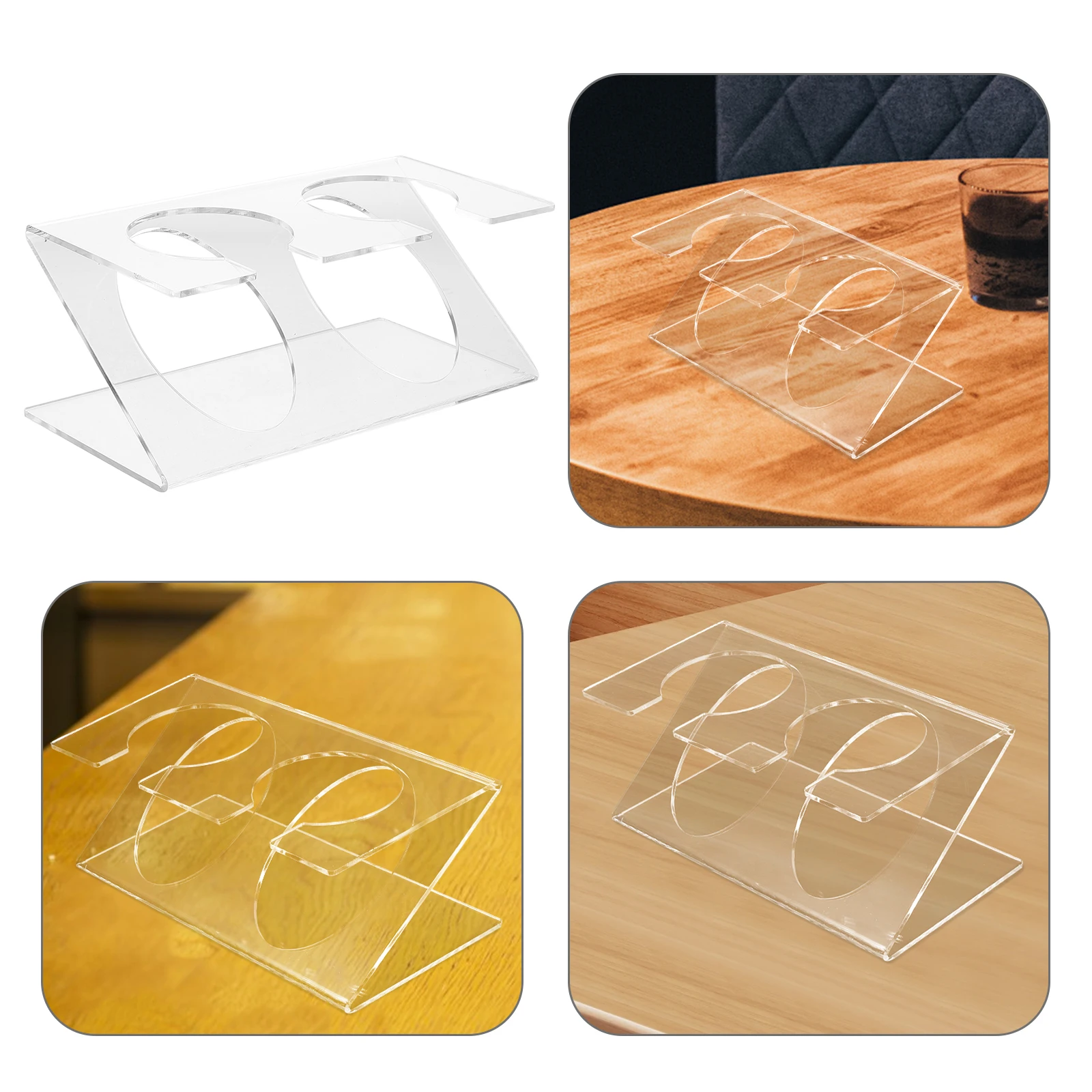 

Sealed Can Display Rack Acrylic Test Tube Holder Coffee Bean Storage Tea Leaves Organizer Dosing Vial Stand Milk Tea Shop