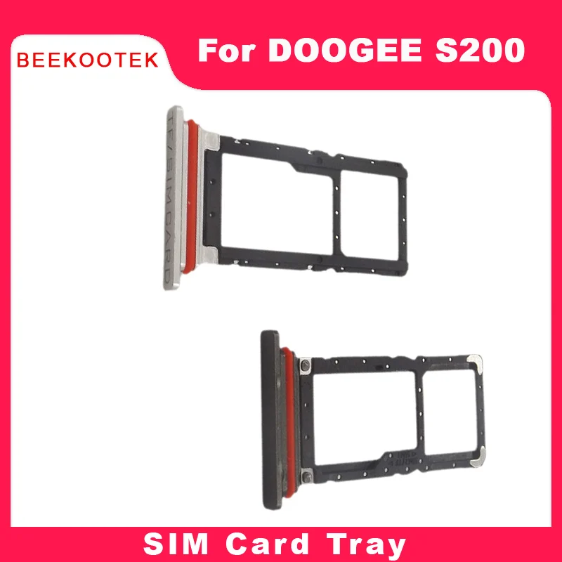 

Новый оригинальный лоток для SIM-карты DOOGEE S200, держатель лотка для SIM-карты, адаптер, аксессуары для смартфона DOOGEE S200