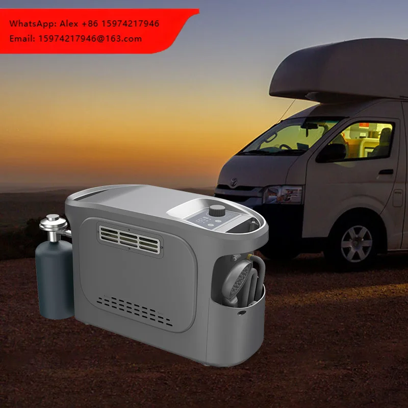 Small Portable 3 Liter Copper Heat Exchanger Tankless Instant LP Gas Water Heater Energy Saving For RV Car & Outdoor Camping