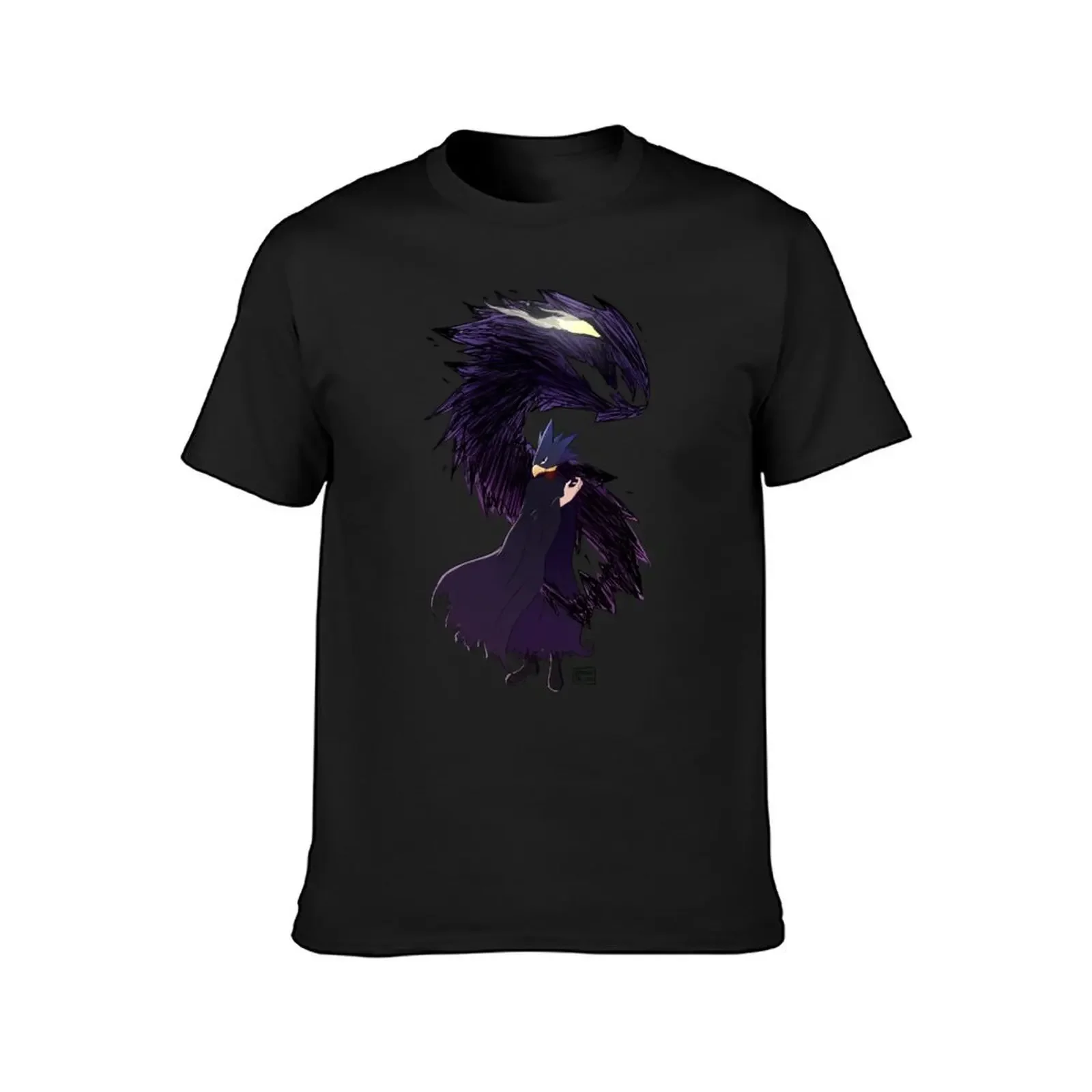 Tokoyami Fumikage ? T-Shirt plus size tops boys animal print aesthetic clothes shirts graphic fitted t shirts for men