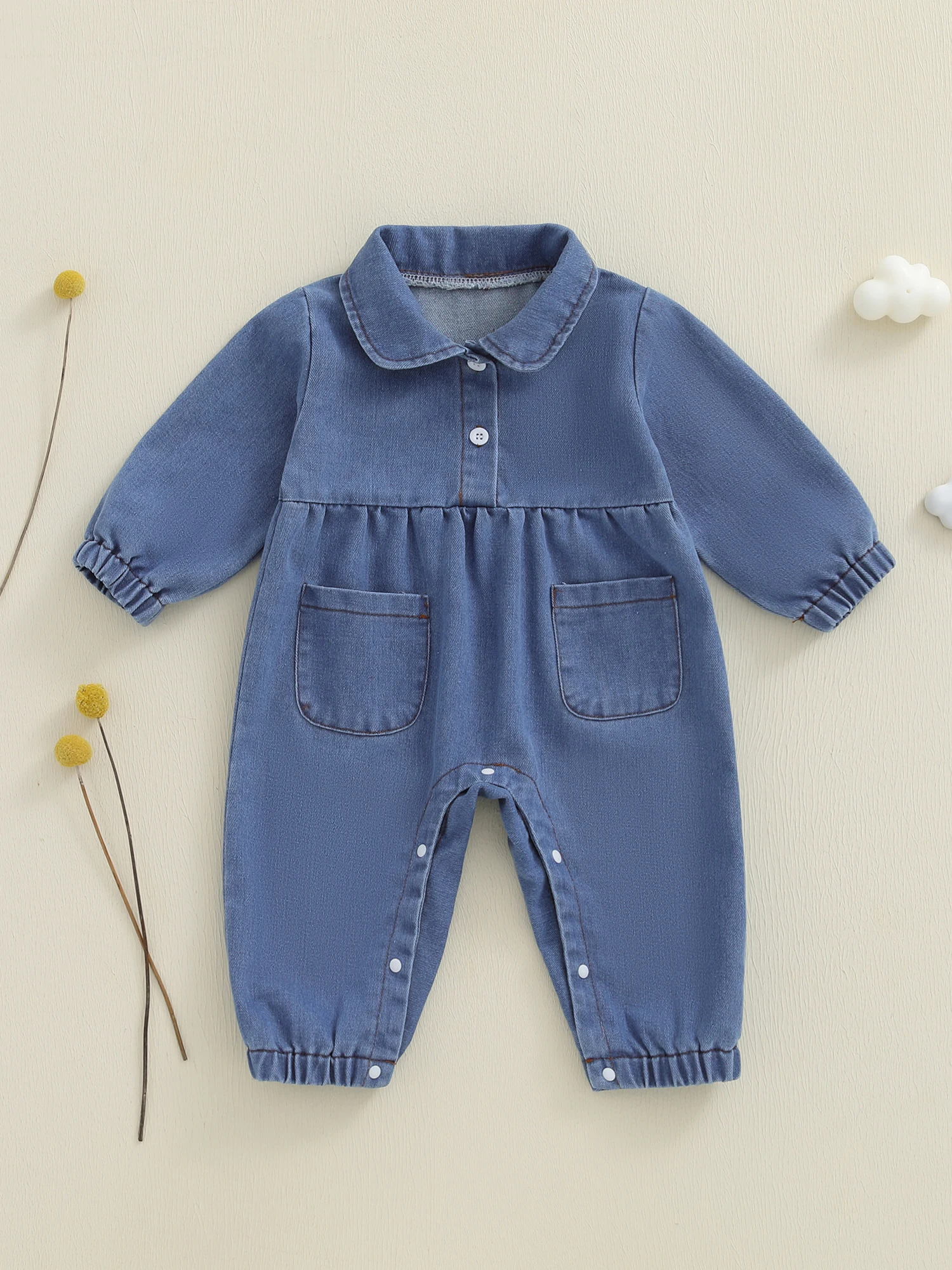 

Toddler Girl Vintage Style Corduroy Overalls with Adjustable Straps and Front Pocket Detail for Fall Season