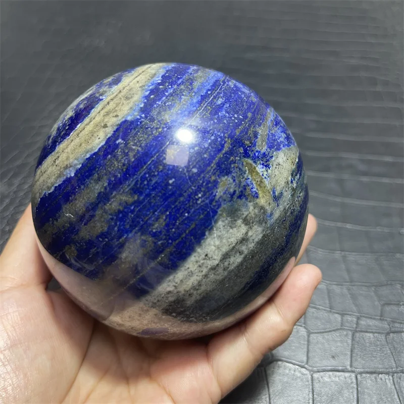 10cm Lapis Lazuli Mineral Original Stone Ball Natural Gem Healing Spiritual Meditation Witchcraft Prayer Lucky Gift