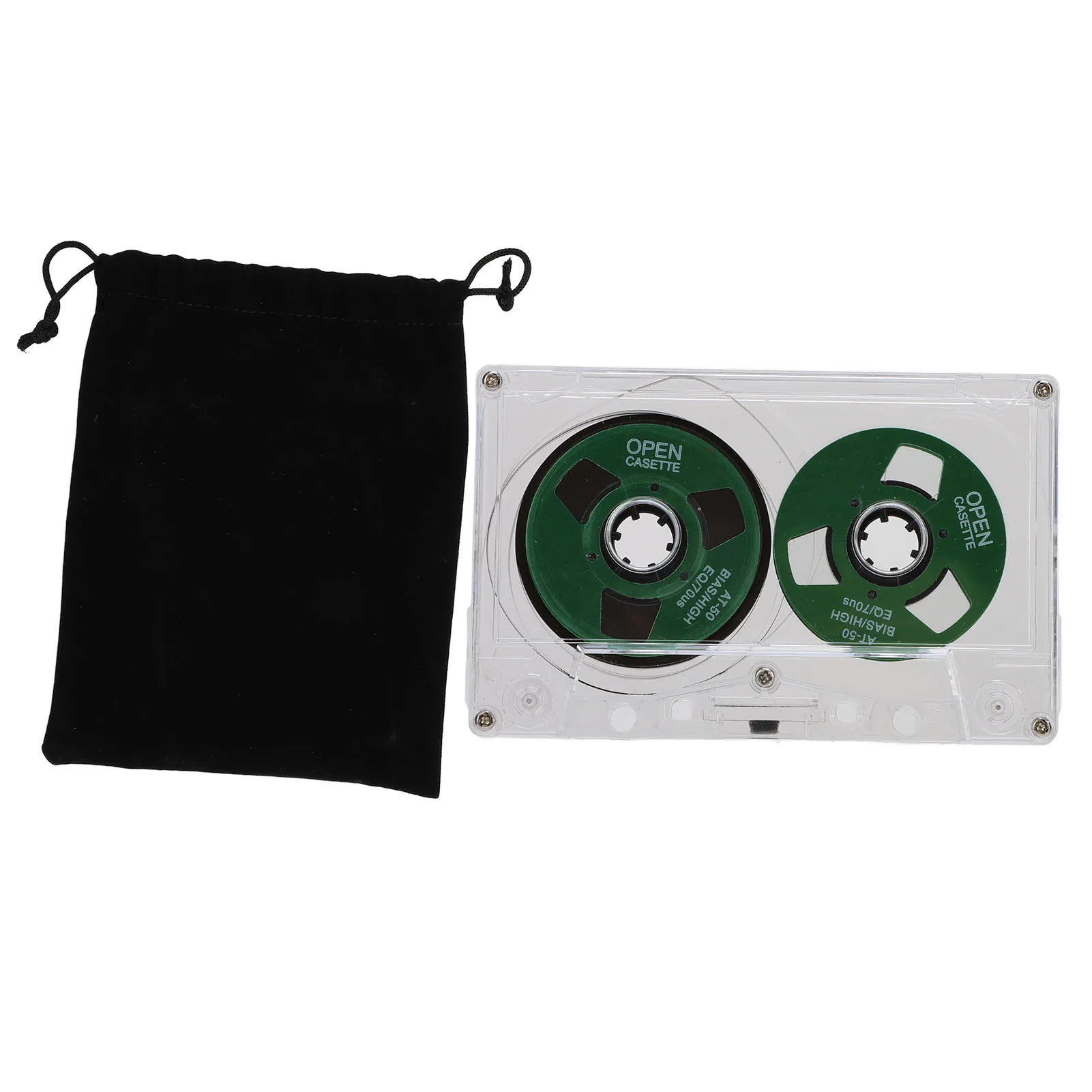 Metalen Reel-to-Reel blanco cassetteband Lege geluidscassetteband 50 minuten dubbelzijdig aluminiumlegering voor muziekopname