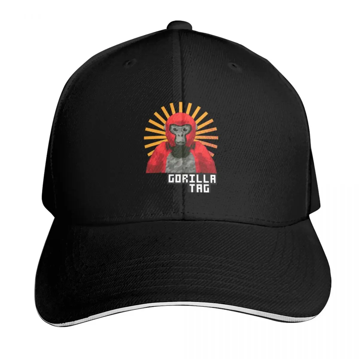 gorilla tag pfp maker Gorilla Tag RED GORILLA Baseball Cap Thermal Visor Fashion Beach western Hat Elegant Women's Hats Men's