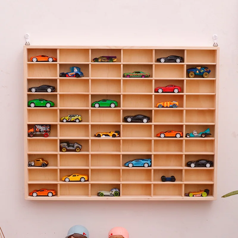 

:64 Car Model Storage Box Wall Hanging Dustproof Display Stand Toy Car Model Case F Hobby Wheel Multi Beau Card Display Ra