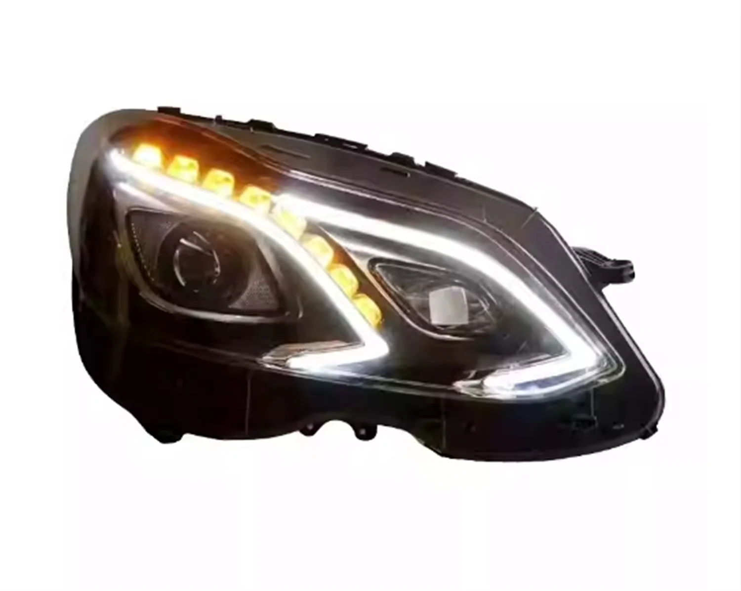 

Car LED Headlight Headlamp for Mercedes Benz E-Class W212 e200 e260 10-15 DRL Daytime Running Light Turn signal