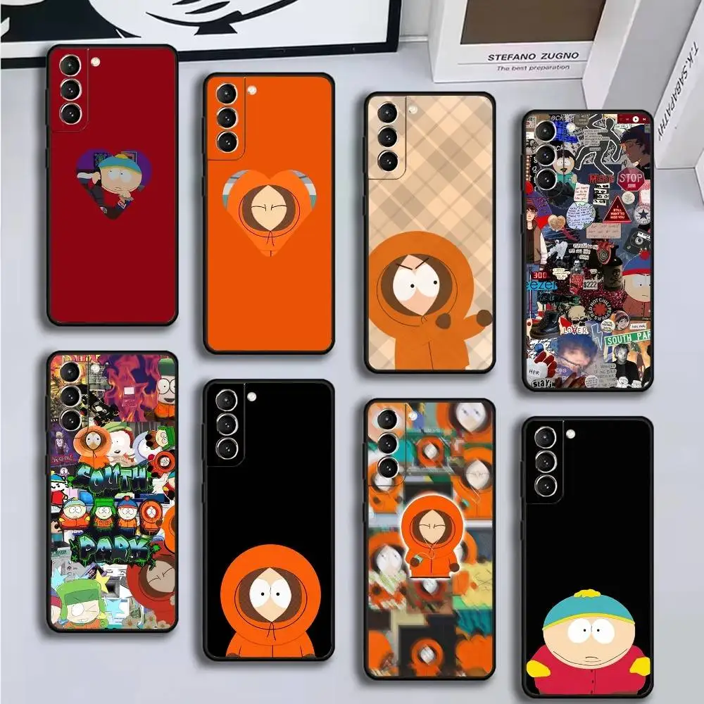 

Funny S-South-P-Park Phone Phone Case For Samsung GalaxyA13,21s,22,31,32,52,53,71,72,73,Soft Black Cover