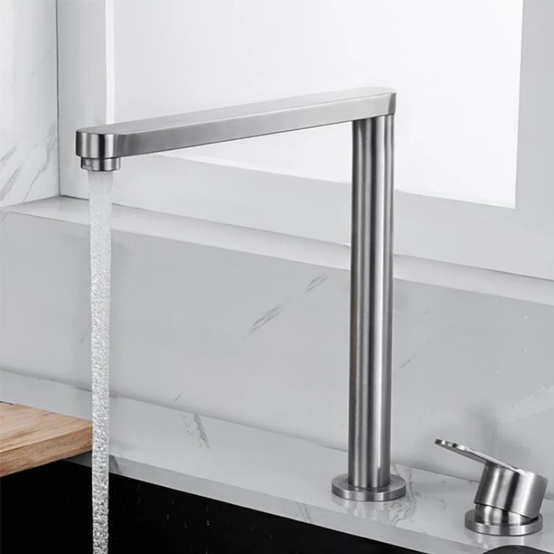 

Stainless Steel Invisible Kitchen Lift Faucet Bar Sink Dish Basin Household Sink Hidden Hot and Cold Faucet