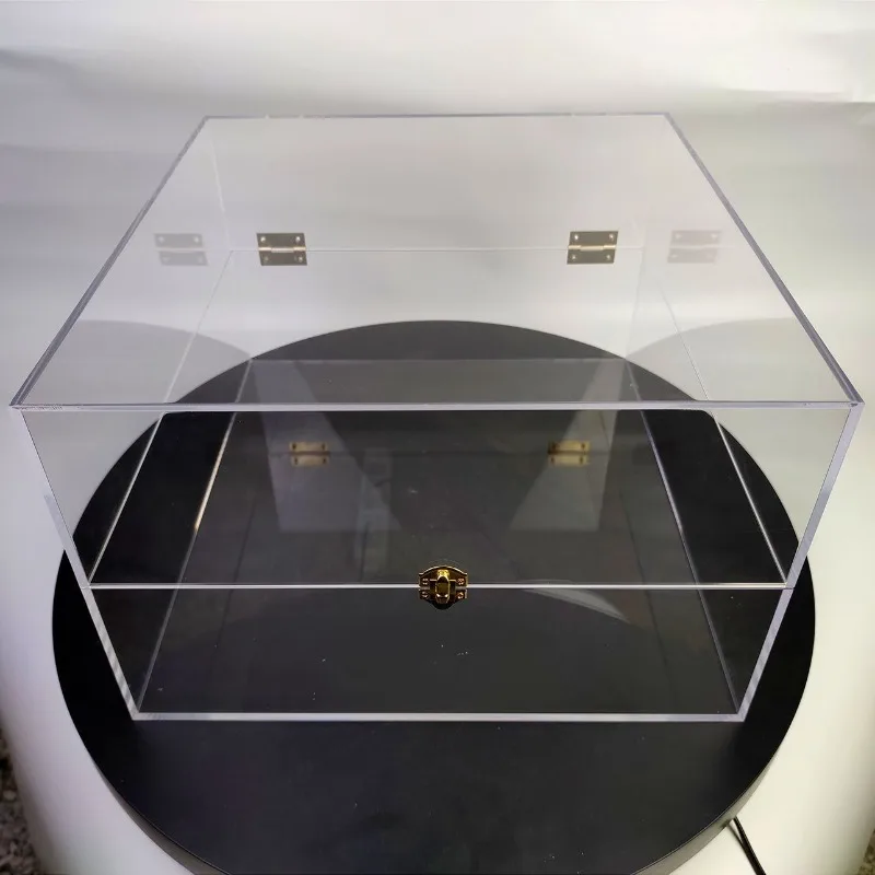 acrylic storage transparent display box, plexiglass storage box, large acrylic box.
