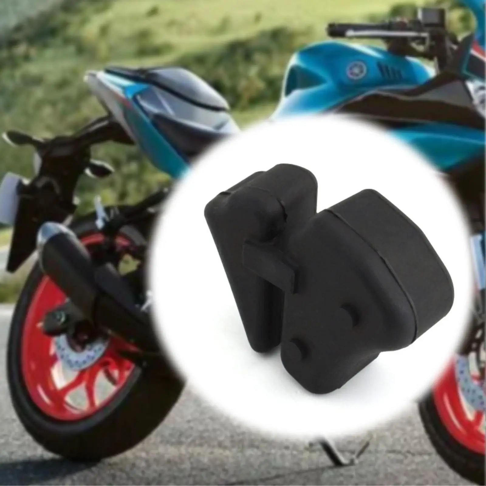 Motorcycle Rear Shock Buffer Damper Rubber Hub Snubber Durable Replacement for Yamaha YZFR