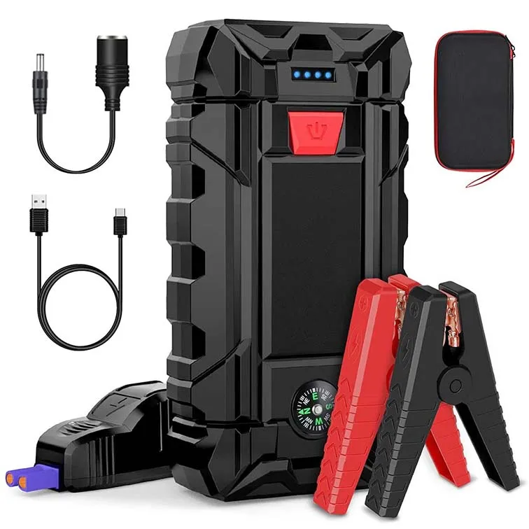 

Factory Direct Price 26800mAh High Power Car Jump Starter Power Bank / Multi-Function Portable 12V Lithium Battery Car Jump Star