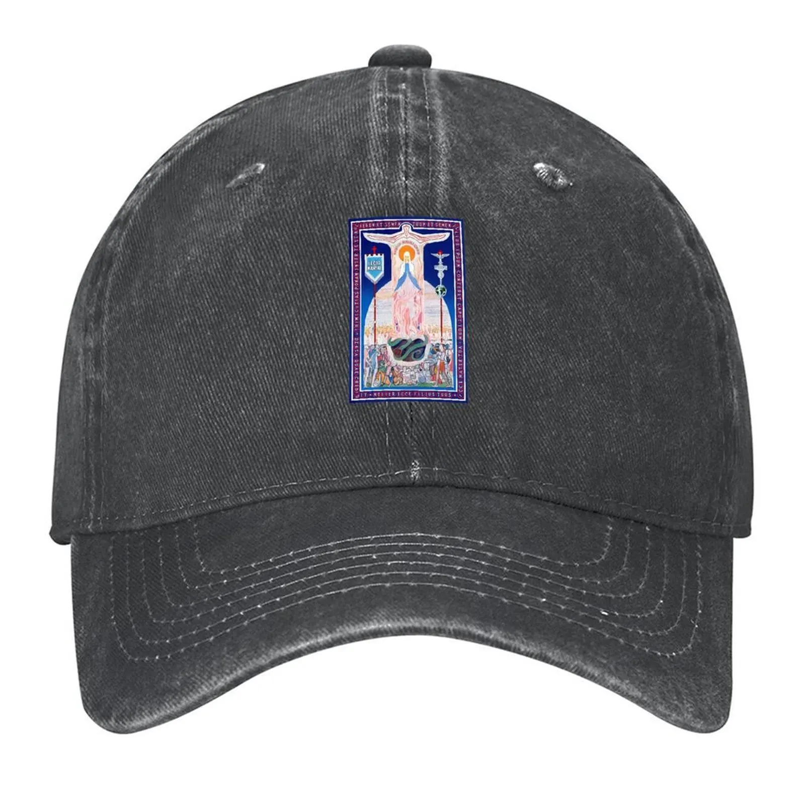 

Legion of Mary, Marijina Legija, Legio Mariae Baseball Cap Anime Hat fun hats tea Hat Dropshipping Women Beach Fashion Men's