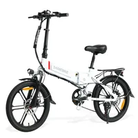 SAMEBIKE 20-inch Tire Electric Bicycle Aluminum Alloy E-Bike Folding 48V 10.4AH Built-in Battery 350W Electric Bike 20LVXD30-II