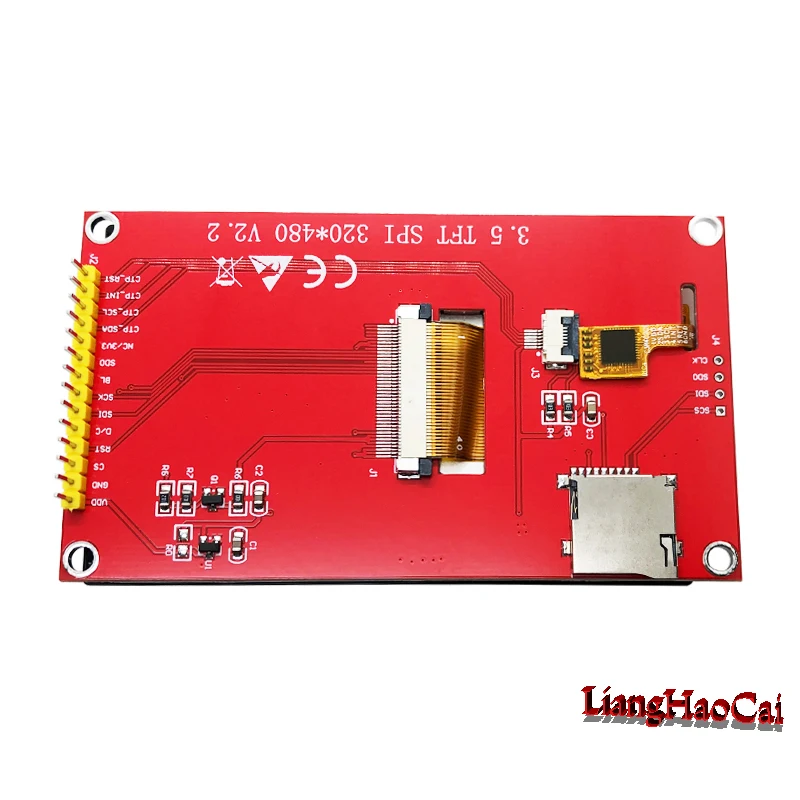 3.5-inch TFT LCD Module Serial Port SPI Drive ILI9488 with capacitive Touch RGB320 * 480