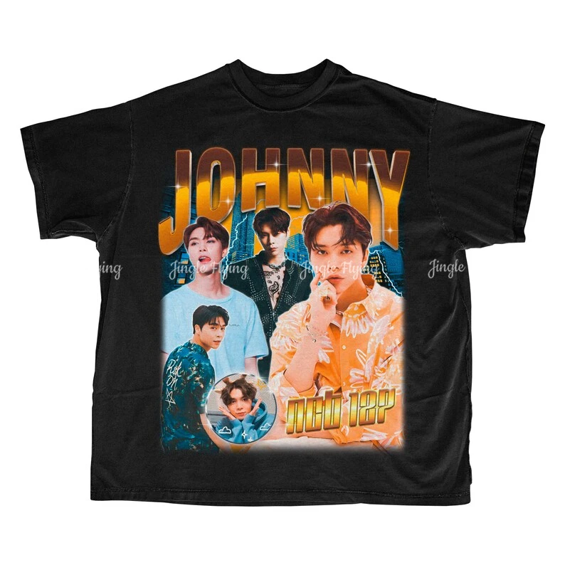 Nct 127 Johnny Retro Tee Kpop Shirt Bootleg T-Shirt