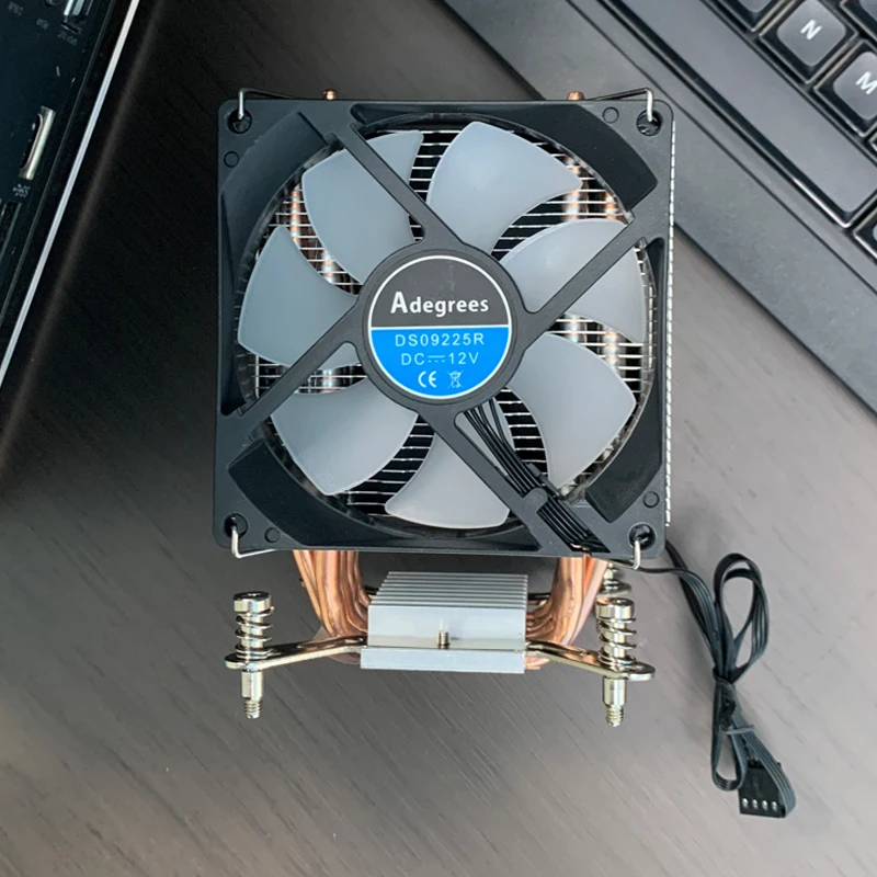 AM4 CPU Air Cooler 6 Heat Pipes PWM RGB Ventilador for Intel LGA X99 2011 1700 1150 1151 1366 1155 X79 AMD AM5 AM3 Cooling Fan view 4