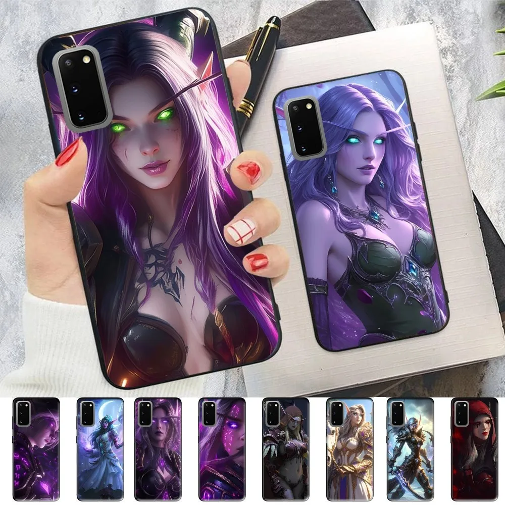 W-World Of W-Warcraft Elf Phone Case For Samsung S 9 10 20 21 22 23 30 23 24 Plus Lite Ultra FE S10lite Fundas