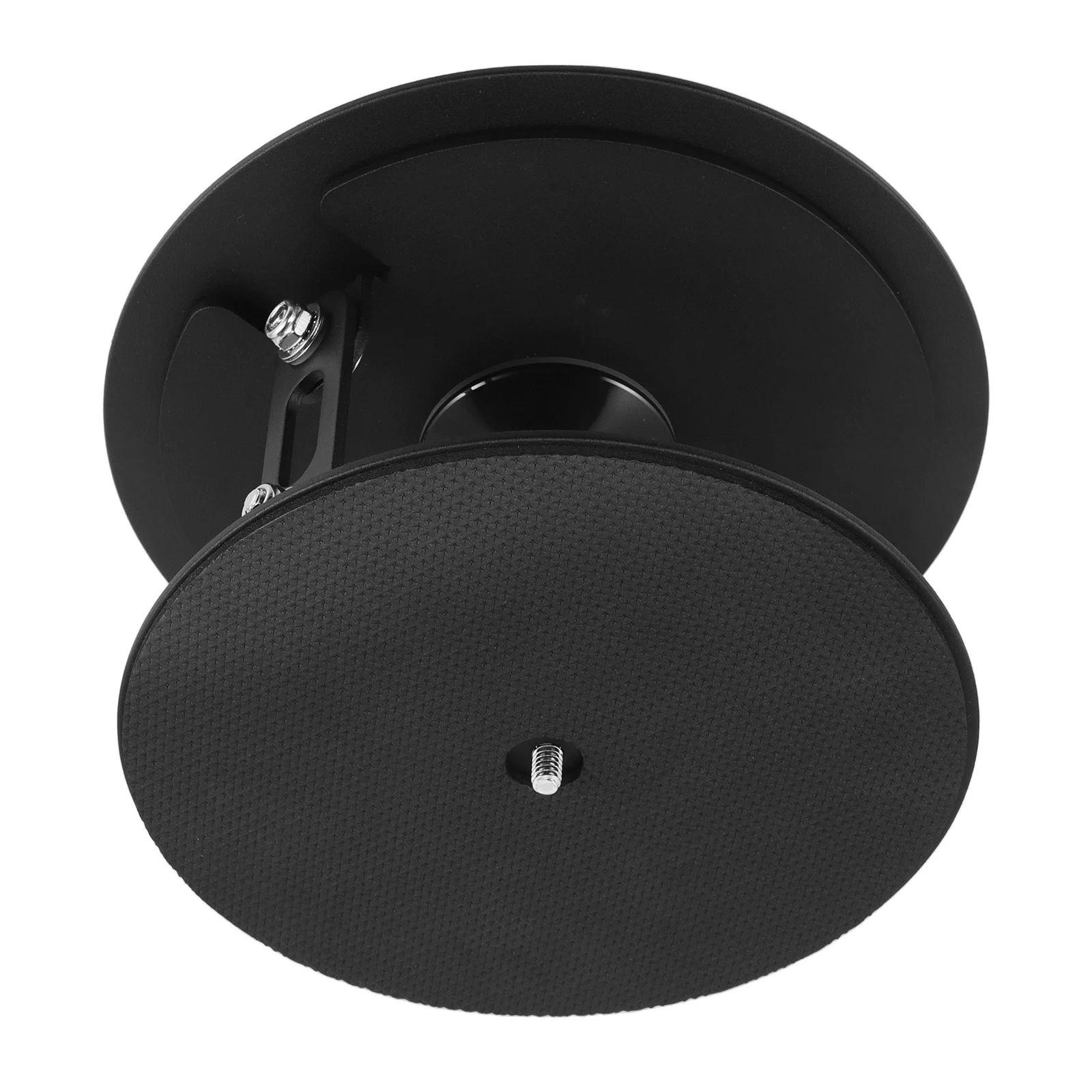 Adjustable Desktop Projector Stand with Tray Universal Rotating Mount Stable Alloy Base High Loadbearing Capacity for table