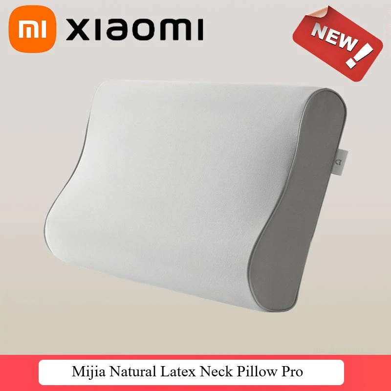 Xiaomi Mijia Natural Latex Neck Pillow Pro Full Pillow Circulation Ventilation Outer Pillowcase Removable Washable Antibacterial