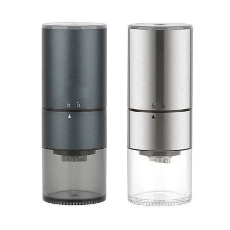 

L8RE Electric Coffee Grinder Adjustable Grind Settings Plastic Coffee Mill Portable Coffee Bean Grinder for Outdoor Portable