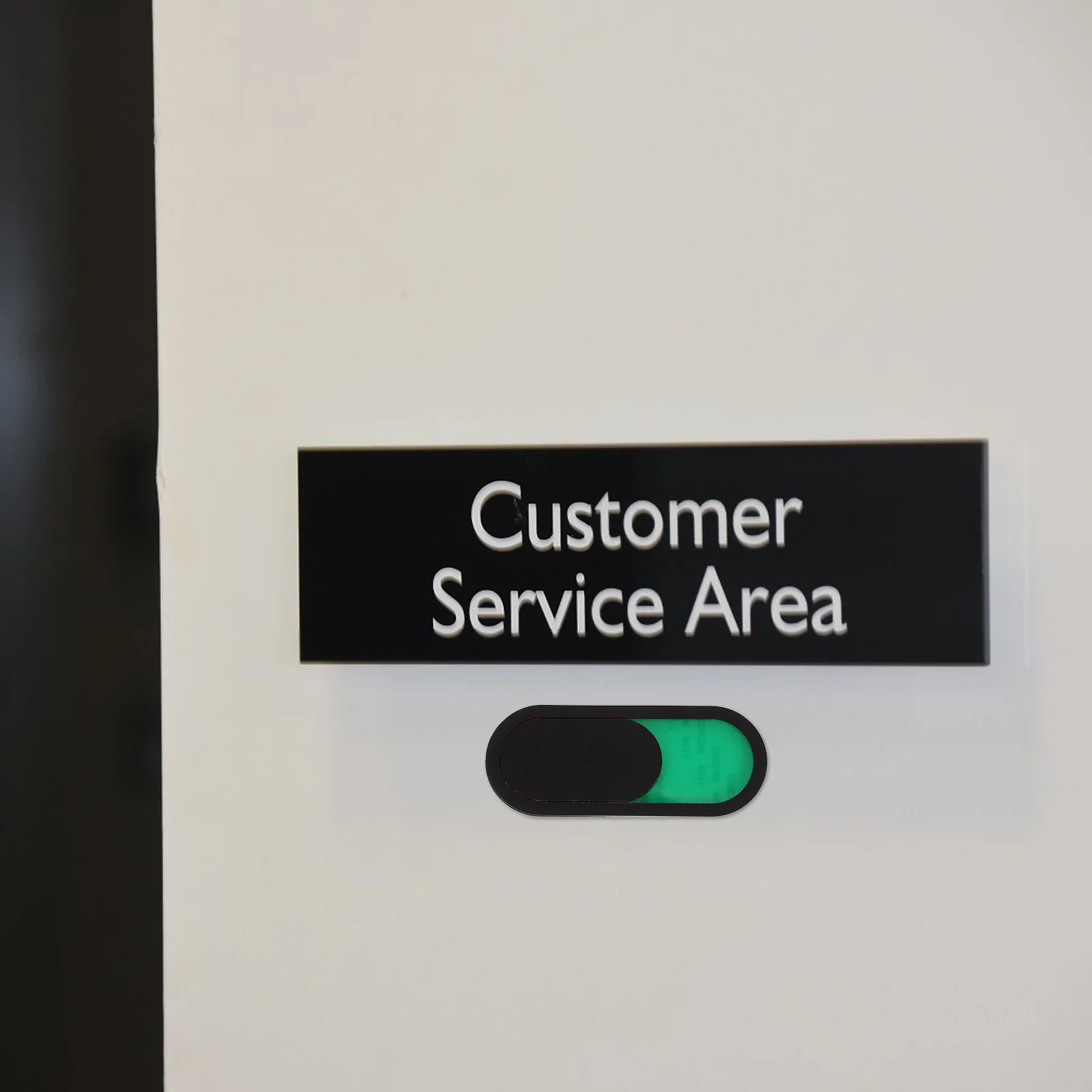 

5Pcs Vacant Occupied Sliding Door Sign Privacy Indicator Status Sign for Bathroom Office Restroom Vacant Occupied Signboard