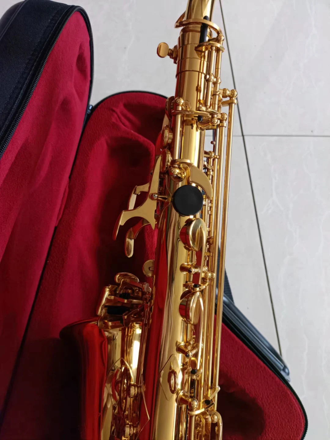 France 54 Original 1 :1 key type Alto Saxophone Eb lacquered gold Professional Alto Sax saxofone jazz instrumen with case