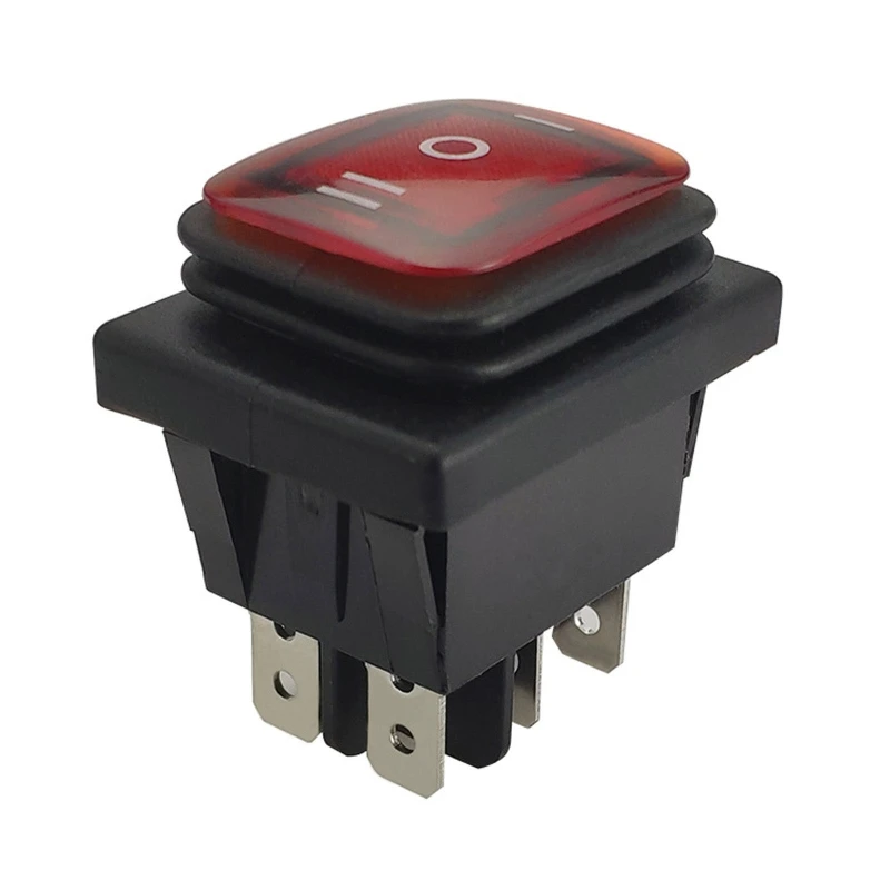 63HA KCD4 2/3 Positie Boot Rocker Switch 4/6 Pin Snap-In Schakelt Miniatuur Schakelaar