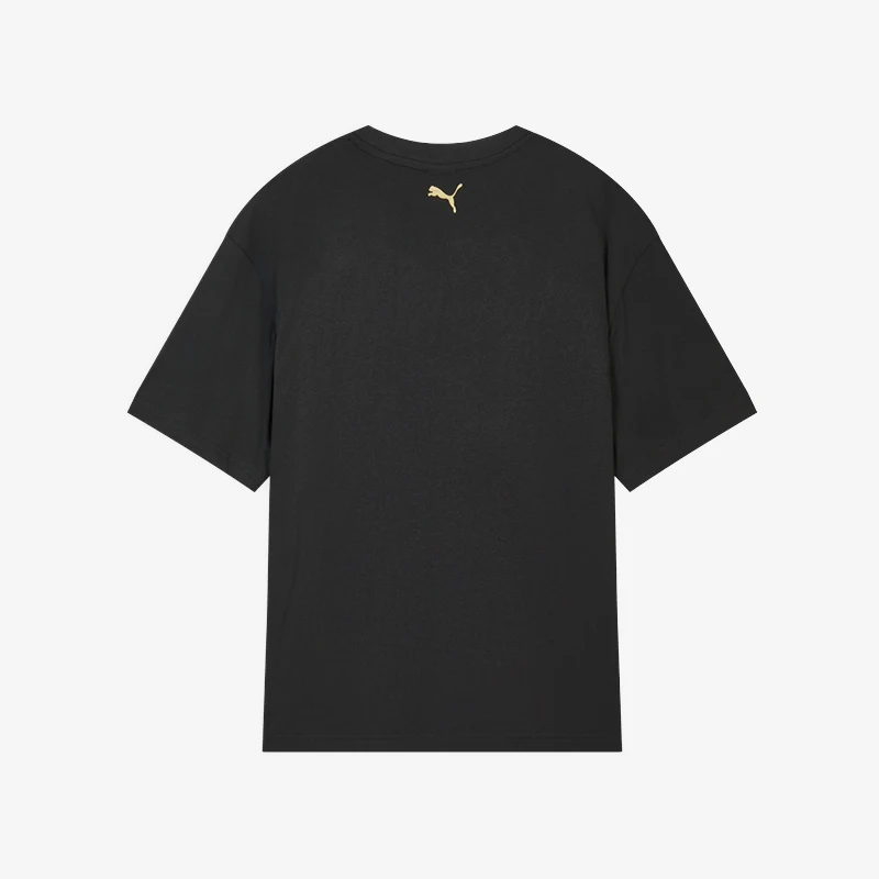 Puma genuine men's sports, comfortable, breathable, loose fitting pullover short sleeved T-shirt 694450-01