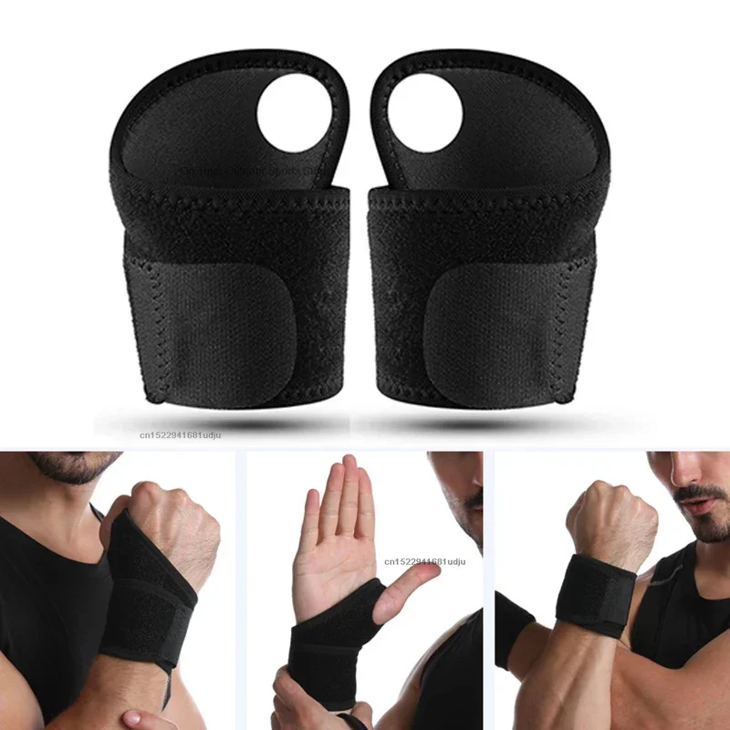 Carpal Tunnel Wrist Brace Adjustable Wrist Bandage Brace for Sports Wristband Compression Wraps Tendonitis Pain Relief