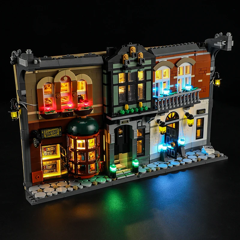Kit de luz LED DIY para LEGO 10351 Book Nook (apenas luz LED, sem modelo de blocos)