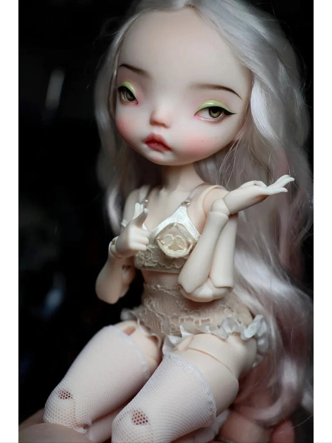 New sd BJD doll 1/6 points female baby Meat Treasure joint action doll Cute can love card meat soo free shipping