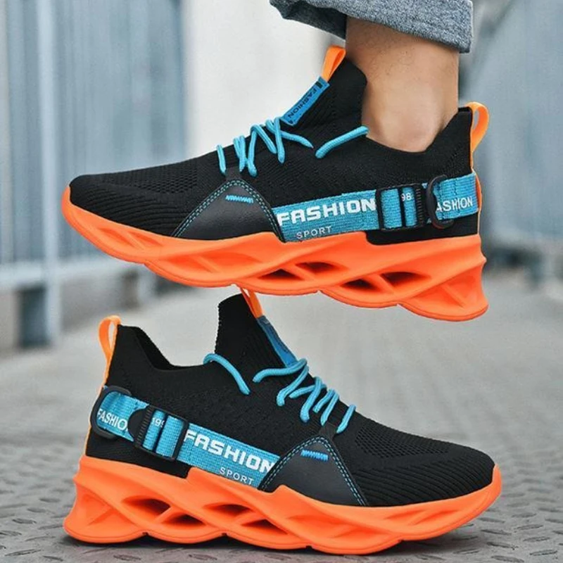 

Дышащая спортивная обувь для бега на толстой платформе с сетчатым верхом для мужчин, баскетбольные тенденции, 2025 г., спортивные кроссовки, низкая цена, мужские повседневные кроссовки