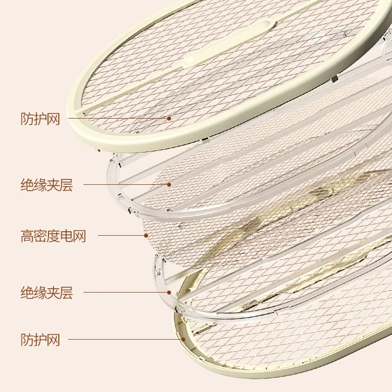 New 2022 Xiaomi Hot Sale 3-in-1 3000V Electric Insect Racket Mosquito Killer USB Rechargeable Summer Mosquito Killer Fly Killer