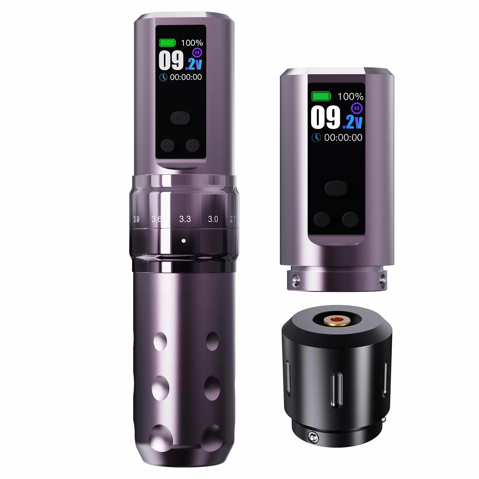 Flip 4 Pro Wireless Double Battery Tattoo Machine 2.5-4.5mm Adjustable Stroke Tattoo Gun Pen