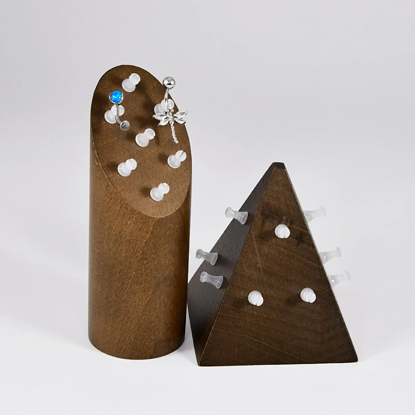 Piercing Schmuck Ständer Holz Ohrstecker Display Board Ohrringe Organizer Praktische Körper Piercing Zubehör
