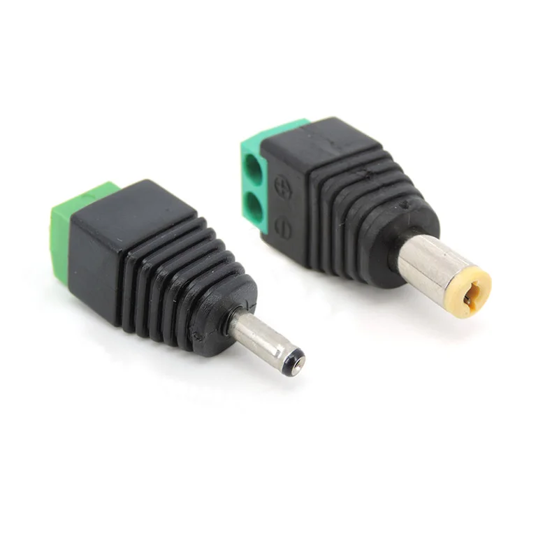 DC Female Male DC Connector 5.5 x 2.1MM 5.5*2.5MM 3.5*1.35MM Power Jack Adapter Plug Led Strip Light