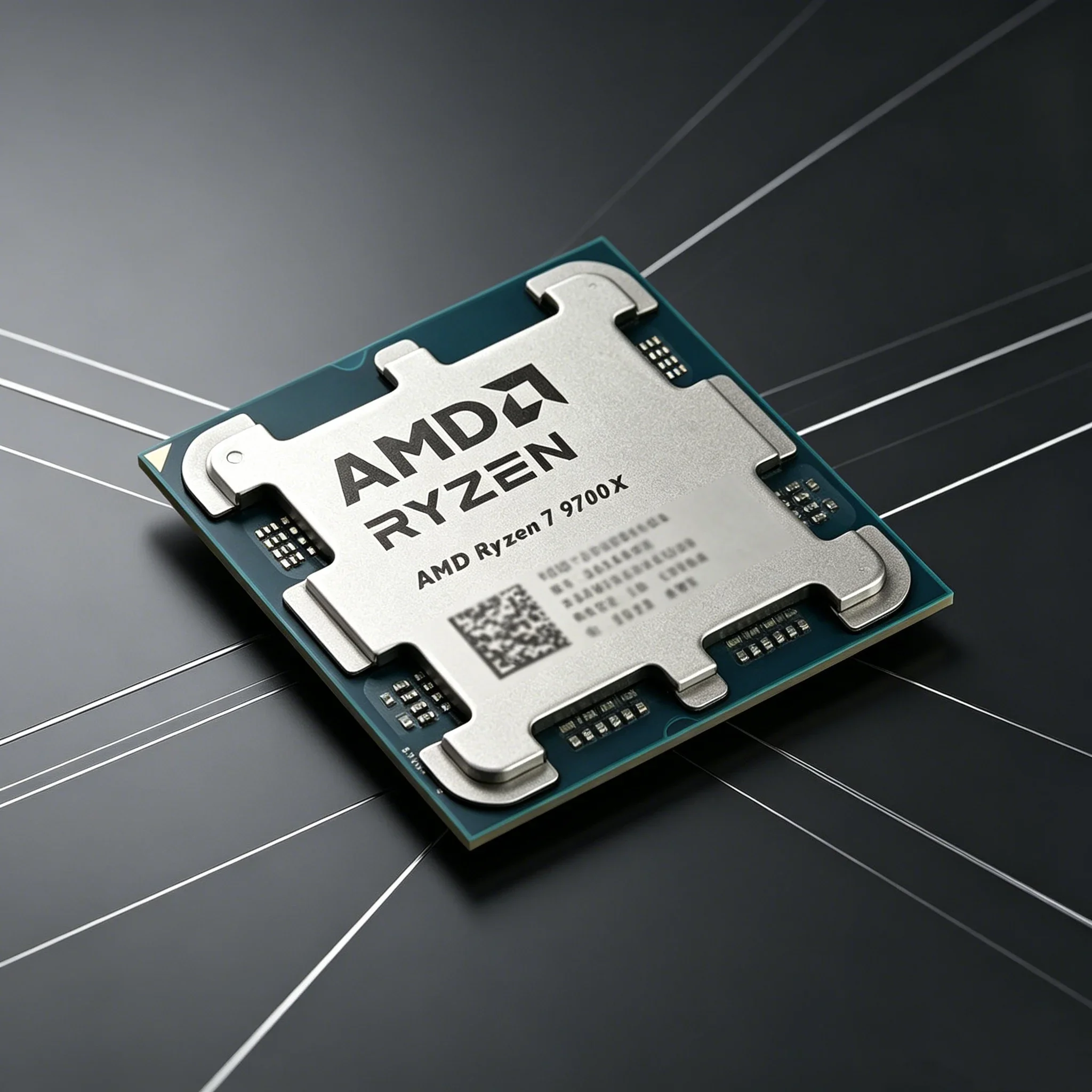 

Powerful Unlocked AMD Desktop Gaming CPU Ryzen 7 9700X R7 9700X 8 Core 16 Thread 5.5GHz AM5 Socket Loose Pieces